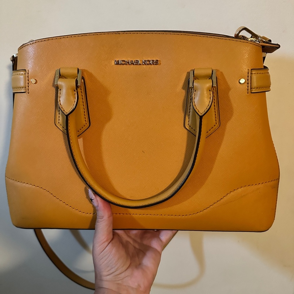 Michael Kors Tan Leather Handbag
